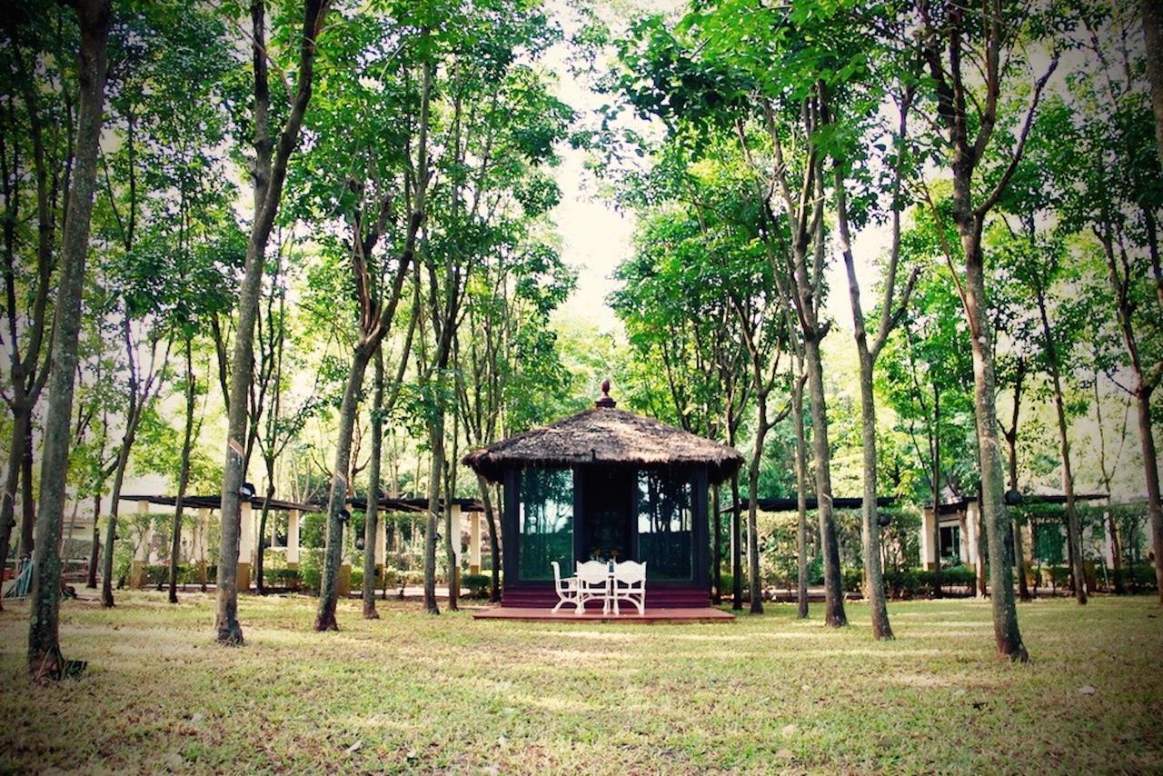Singha Rubber Tree Hotel Sai Yok Luaran gambar