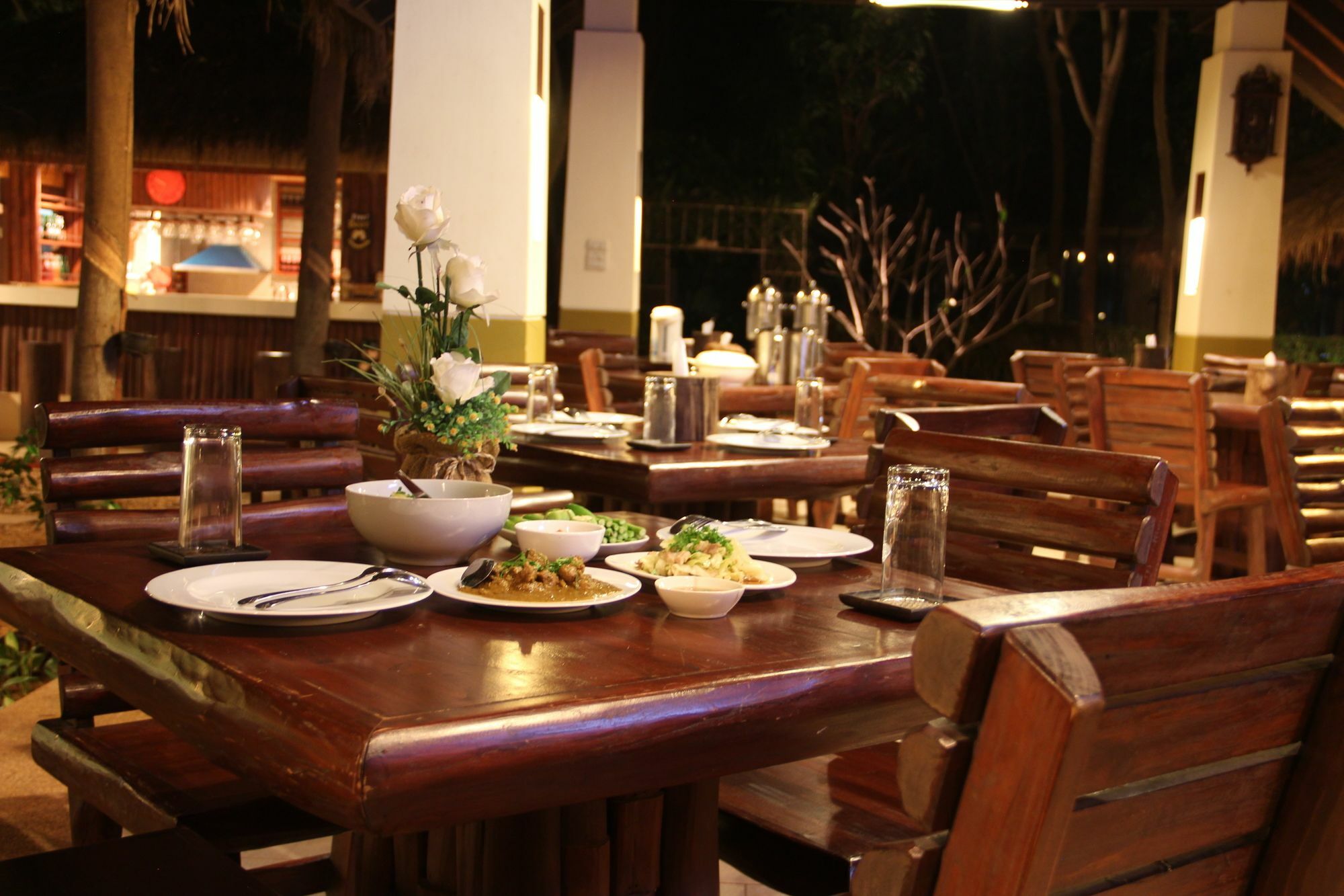 Singha Rubber Tree Hotel Sai Yok Luaran gambar