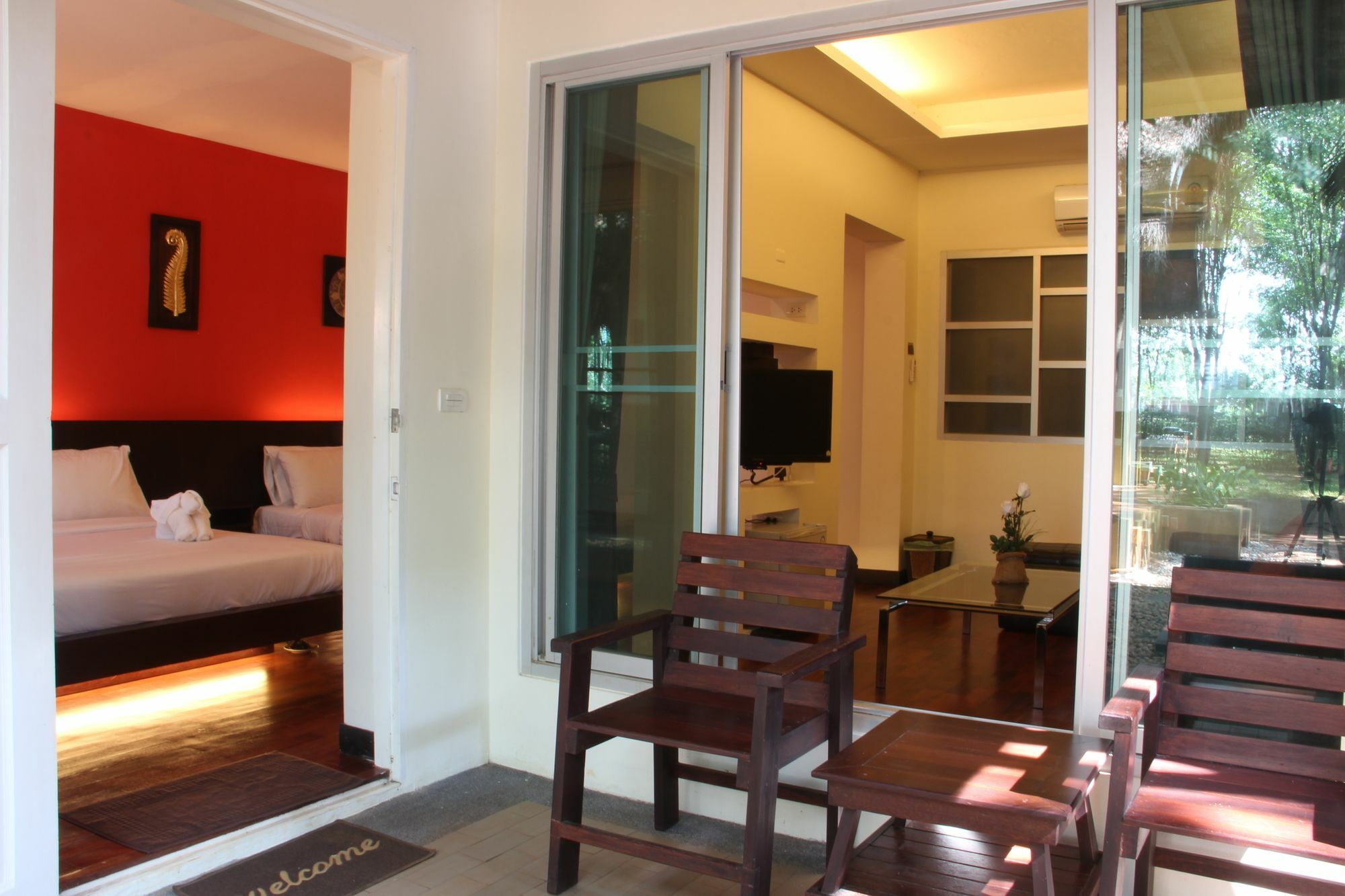 Singha Rubber Tree Hotel Sai Yok Luaran gambar